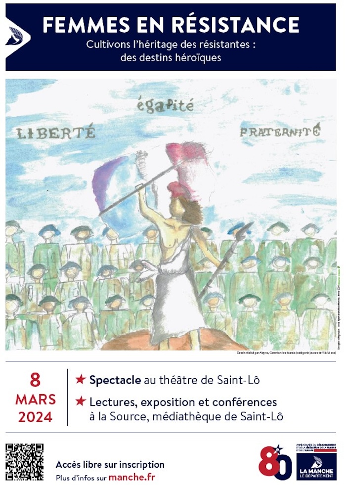 80ème anniversaire du Débarquement : Hommage aux femmes résistantes