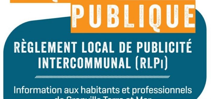 Règlement local de publicité intercommunal – Enquête publique