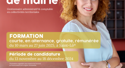 Période de candidature pour la formation secrétaire général(e) de mairie