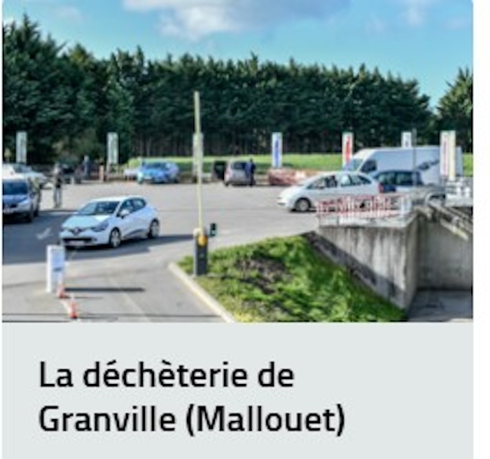 Fermeture temporaire de la déchèterie de Granville