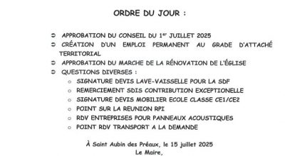 AVIS CONSEIL MUNICIPAL
