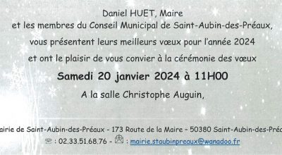 Vœux du Maire