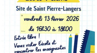 📣 SOIRÉE PORTES OUVERTES – ÉCOLE PLUME 📣