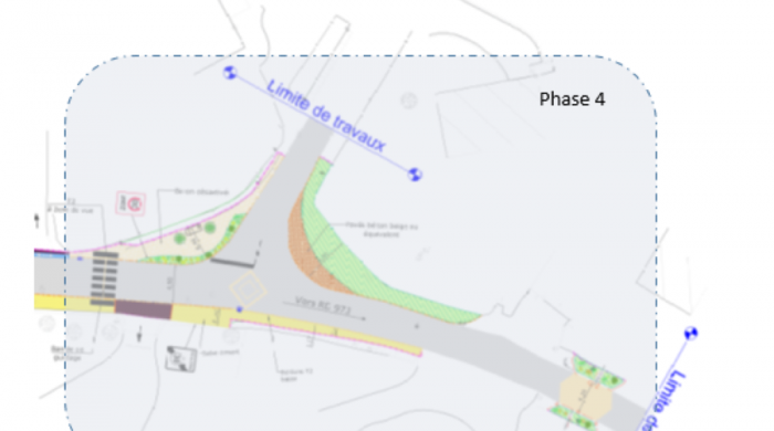TRAVAUX D&rsquo;AMÉNAGEMENT DU BOURG – PHASE 4