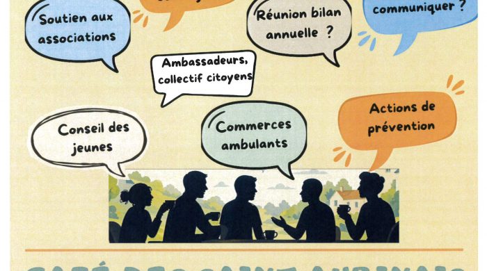 📢 RAPPEL ! ☕ Café des Saint‑Aubinais – Et si on papotait ?