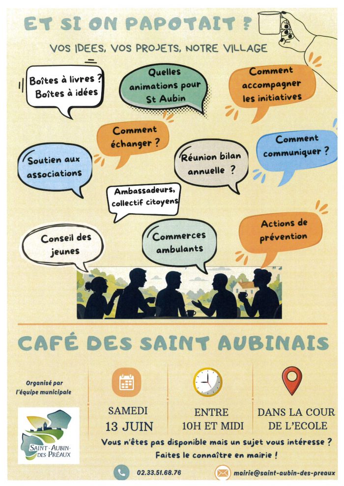Café des Saint‑Aubinais !!!