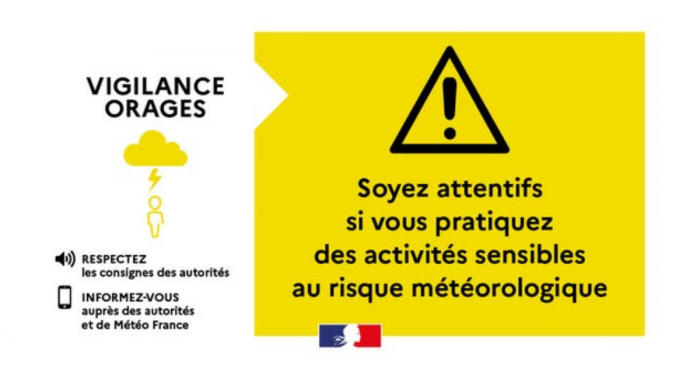 VIGILANCE JAUNE CANICULE