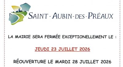 ⚠️FERMETURE EXCEPTIONNELLE !