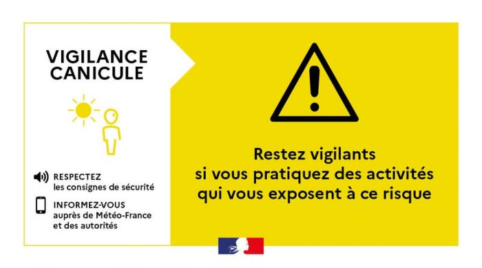 🟡 Vigilance jaune canicule dans la Manche