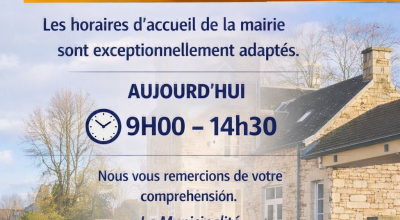 INFORMATION À LA POPULATION